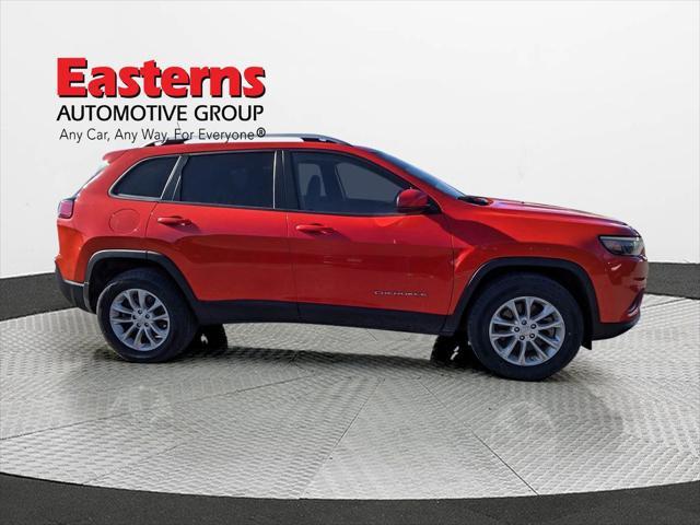 used 2021 Jeep Cherokee car, priced at $16,950
