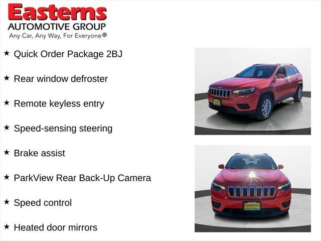 used 2021 Jeep Cherokee car, priced at $16,950