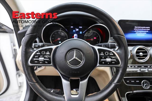 used 2019 Mercedes-Benz C-Class car, priced at $21,490