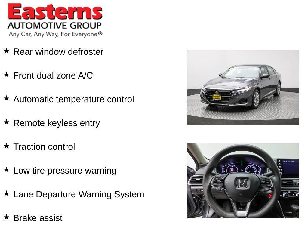 used 2022 Honda Accord car, priced at $24,950