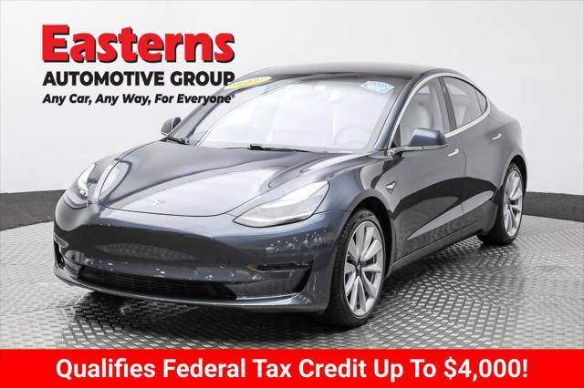 used 2018 Tesla Model 3 car, priced at $24,190