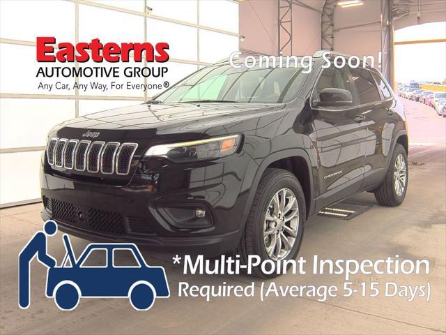 used 2021 Jeep Cherokee car, priced at $24,190