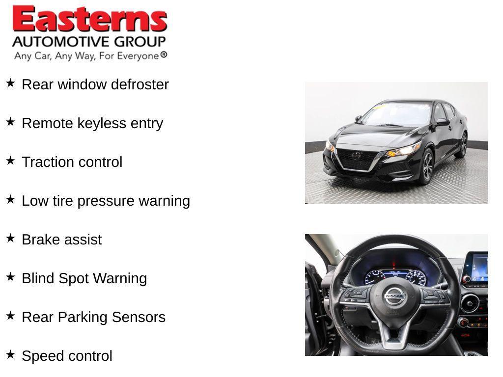 used 2022 Nissan Sentra car, priced at $17,950