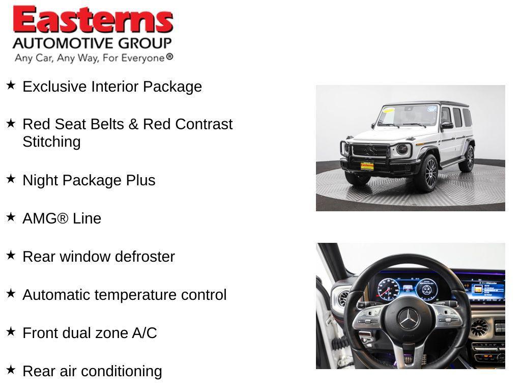 used 2021 Mercedes-Benz G-Class car, priced at $111,950
