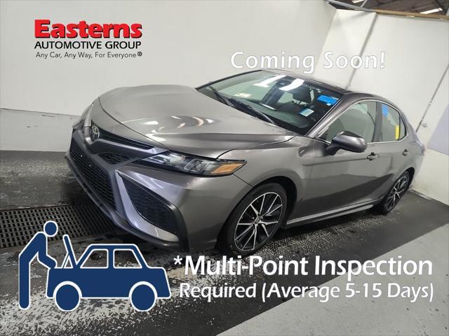 used 2021 Toyota Camry car, priced at $22,750