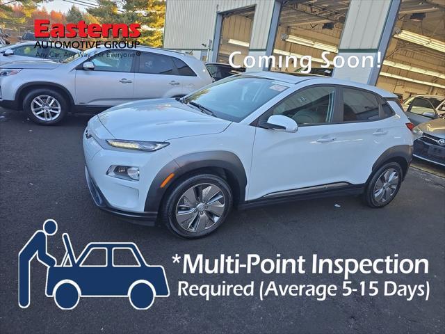 used 2021 Hyundai Kona EV car, priced at $20,850