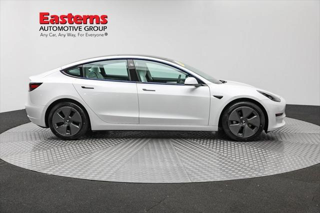 used 2021 Tesla Model 3 car, priced at $25,490