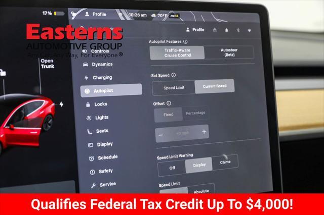 used 2018 Tesla Model 3 car, priced at $17,950