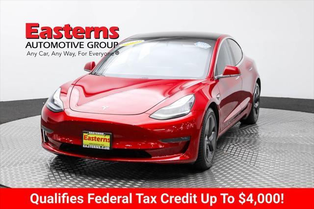 used 2018 Tesla Model 3 car, priced at $17,950