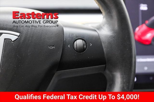 used 2018 Tesla Model 3 car, priced at $17,950