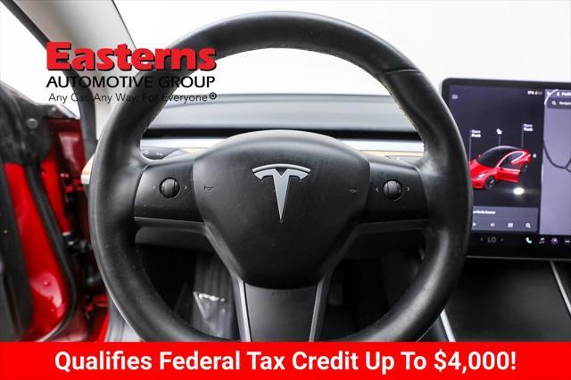 used 2018 Tesla Model 3 car, priced at $17,950