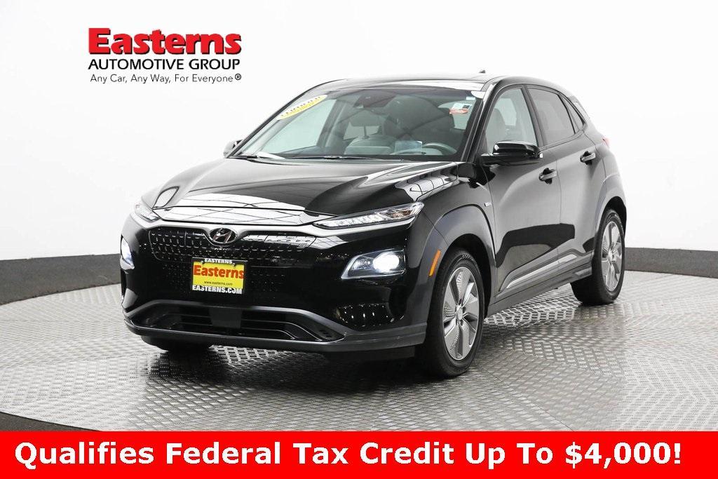 used 2020 Hyundai Kona EV car, priced at $23,490