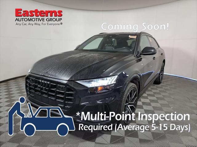 used 2021 Audi Q8 car, priced at $45,950