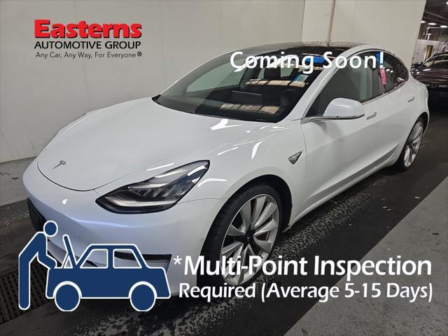 used 2018 Tesla Model 3 car, priced at $27,950