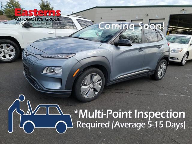 used 2021 Hyundai Kona EV car, priced at $17,490