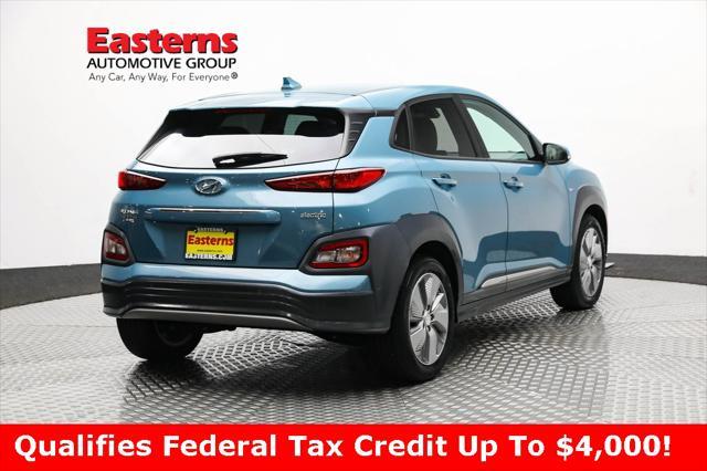 used 2020 Hyundai Kona EV car, priced at $20,950