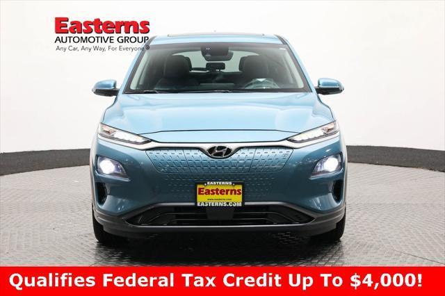 used 2020 Hyundai Kona EV car, priced at $20,950