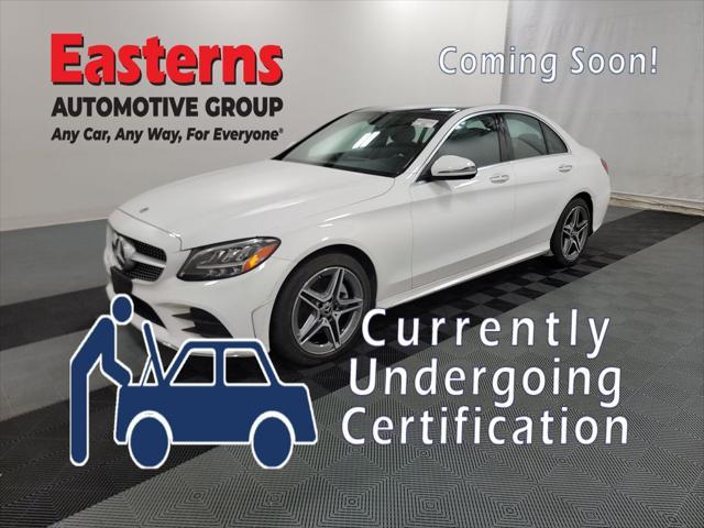 used 2021 Mercedes-Benz C-Class car, priced at $28,490