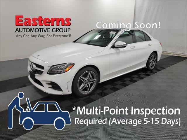 used 2021 Mercedes-Benz C-Class car, priced at $28,490
