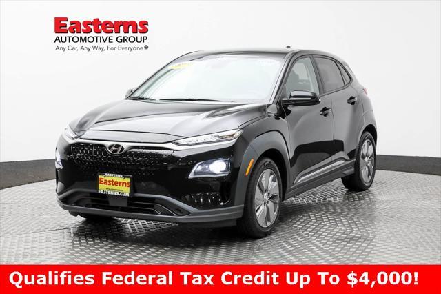 used 2021 Hyundai Kona EV car, priced at $21,275