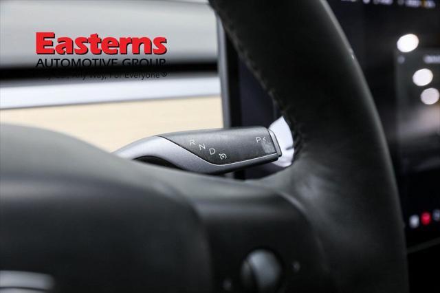 used 2022 Tesla Model 3 car, priced at $25,490