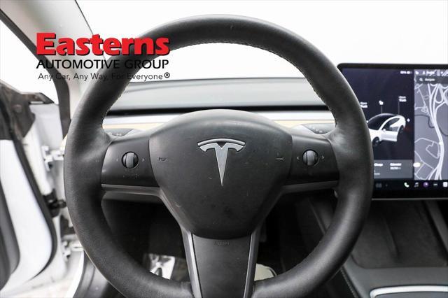 used 2022 Tesla Model 3 car, priced at $25,490