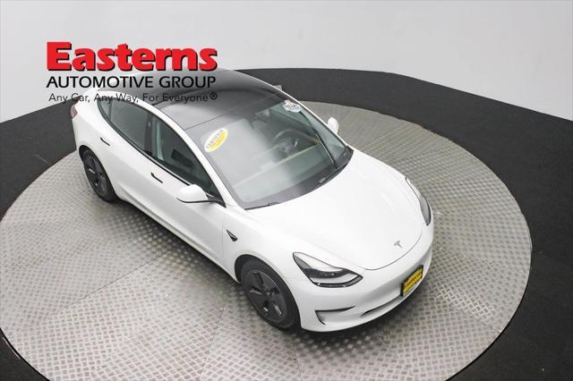 used 2022 Tesla Model 3 car, priced at $25,490