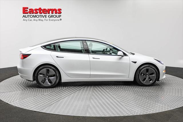 used 2022 Tesla Model 3 car, priced at $27,750