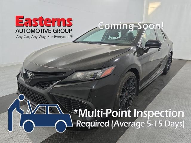 used 2021 Toyota Camry car, priced at $29,383