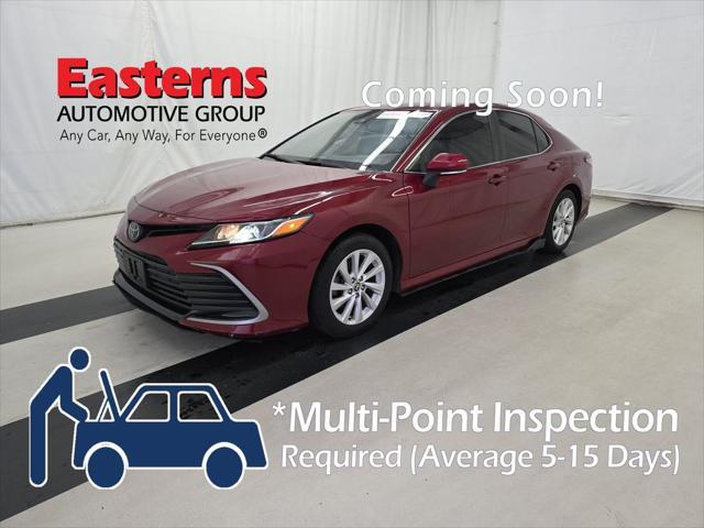 used 2021 Toyota Camry car, priced at $29,404