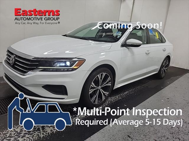 used 2021 Volkswagen Passat car, priced at $17,490