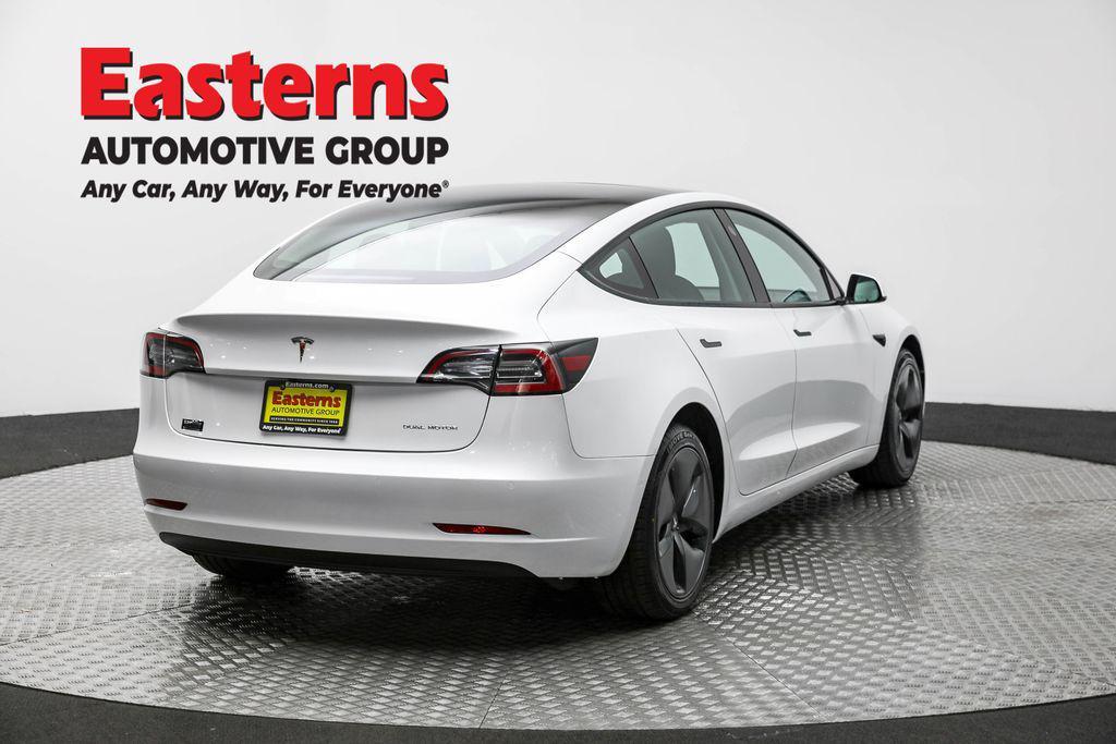 used 2022 Tesla Model 3 car, priced at $24,550
