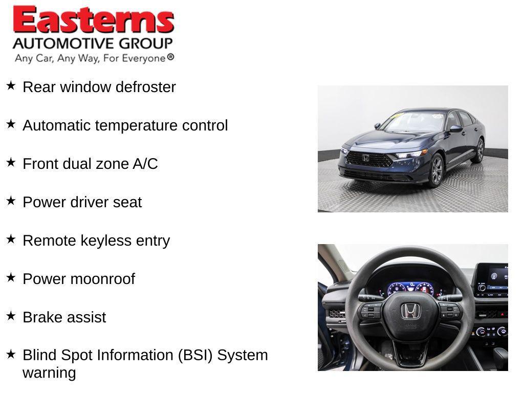 used 2024 Honda Accord car, priced at $26,950