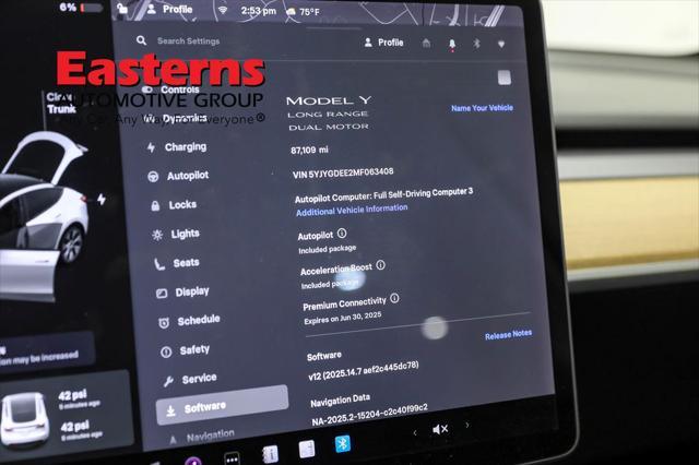 used 2021 Tesla Model Y car, priced at $24,950