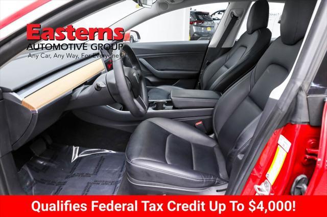used 2019 Tesla Model 3 car, priced at $22,850