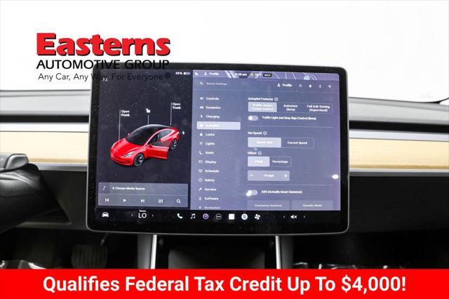used 2019 Tesla Model 3 car, priced at $22,850