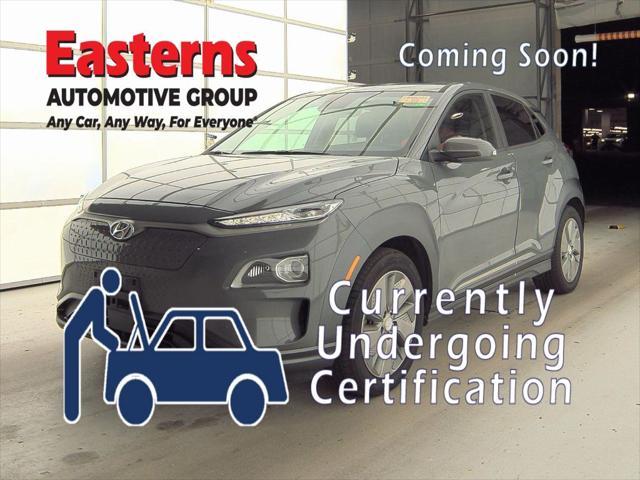 used 2021 Hyundai Kona EV car, priced at $21,490