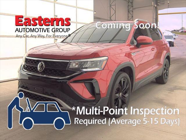 used 2022 Volkswagen Taos car, priced at $29,585