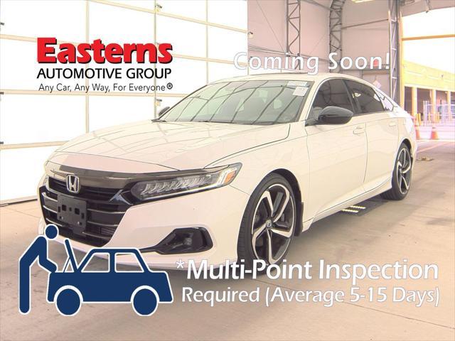 used 2021 Honda Accord car, priced at $25,890