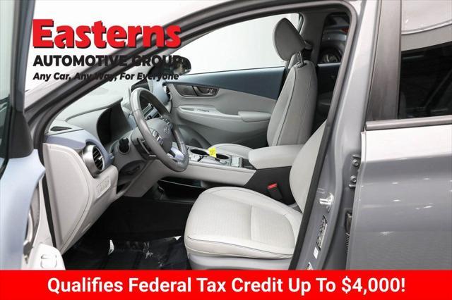used 2021 Hyundai Kona EV car, priced at $22,275