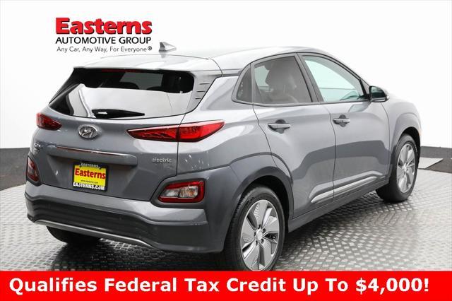 used 2021 Hyundai Kona EV car, priced at $22,275