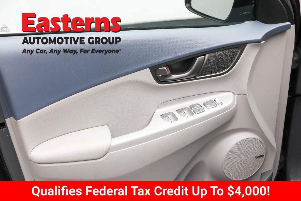 used 2021 Hyundai Kona EV car, priced at $22,275