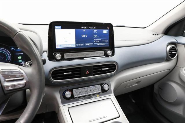 used 2021 Hyundai Kona EV car, priced at $22,275