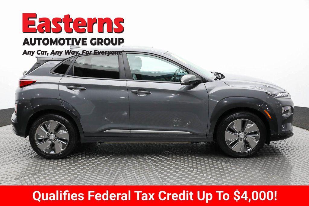 used 2021 Hyundai Kona EV car, priced at $22,275
