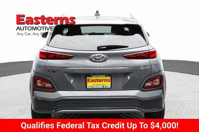 used 2021 Hyundai Kona EV car, priced at $22,275