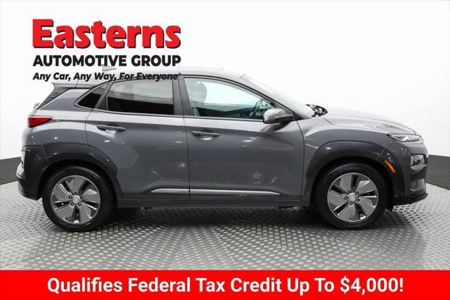 used 2021 Hyundai Kona EV car, priced at $22,275