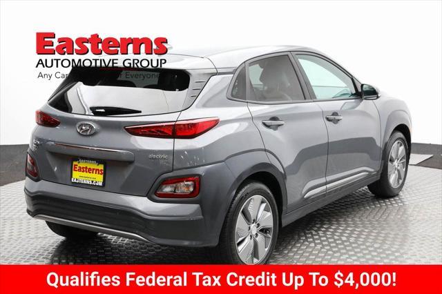 used 2021 Hyundai Kona EV car, priced at $22,275