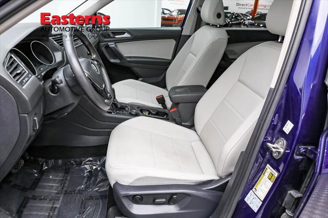 used 2021 Volkswagen Tiguan car, priced at $19,490