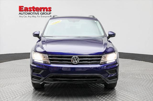 used 2021 Volkswagen Tiguan car, priced at $19,490