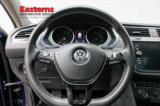 used 2021 Volkswagen Tiguan car, priced at $19,490